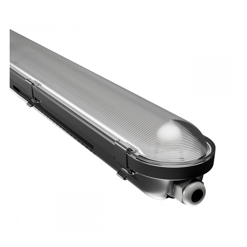 LED техническо флуоресцентно осветително тяло LIMEA GIGANT PRO LED/20/26/33/40W/230V 4000K IK10 IP66 120 cm черно