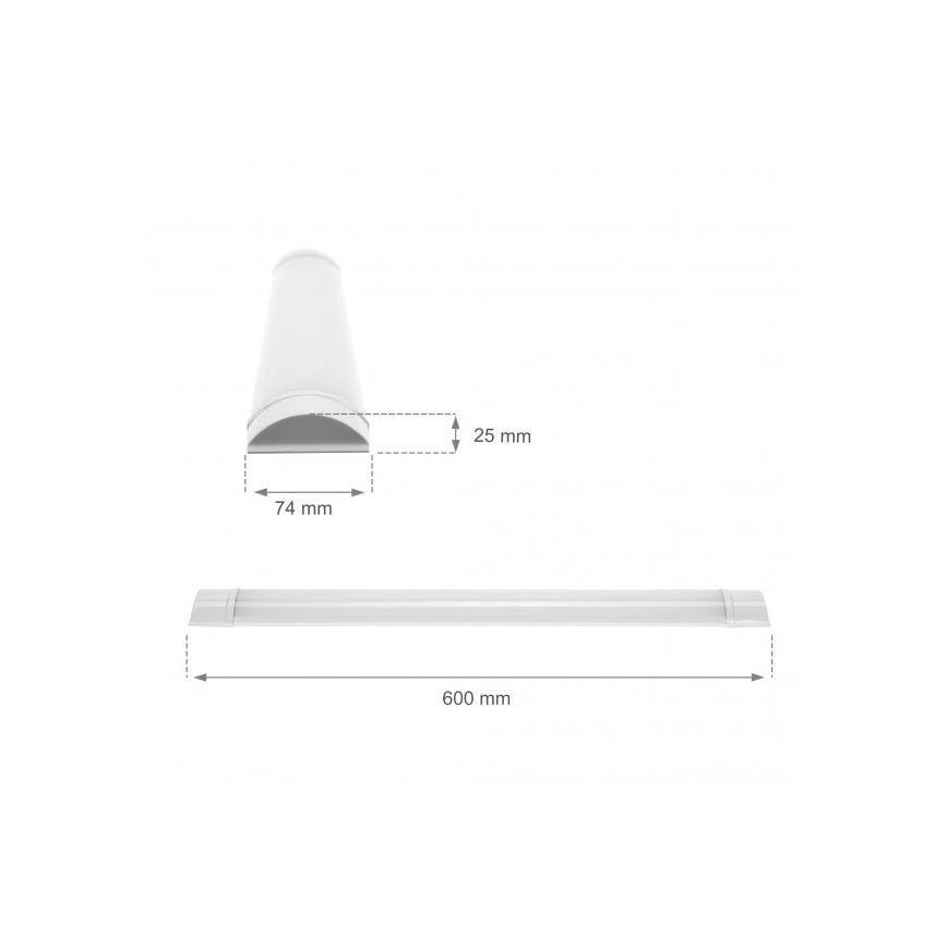 LED осветително тяло VIGA за монтаж под шкаф LED/14W/230V 3000K бяло