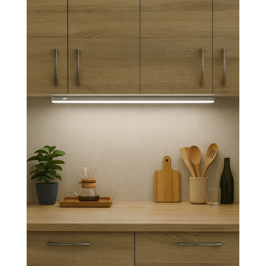 LED осветително тяло за монтаж под шкаф TUBE LED/14W/230V 90 cm бяло