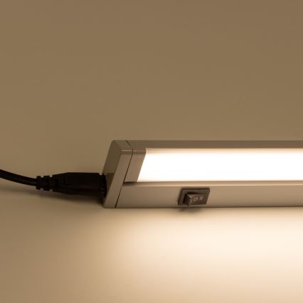 LED осветително тяло за под шкафове LED/7,5W/230V 2700/4000K сиво