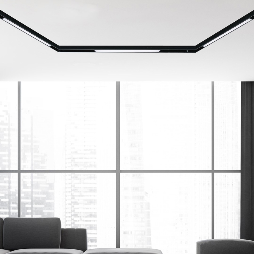 LED Осветително тяло за релсова система MAGNETIC TRACK 1xLED/12W/48V