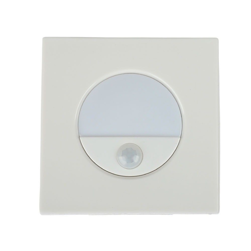 LED осветително тяло за стълби с сензор за движение LED/3W/230V 4000K бяло