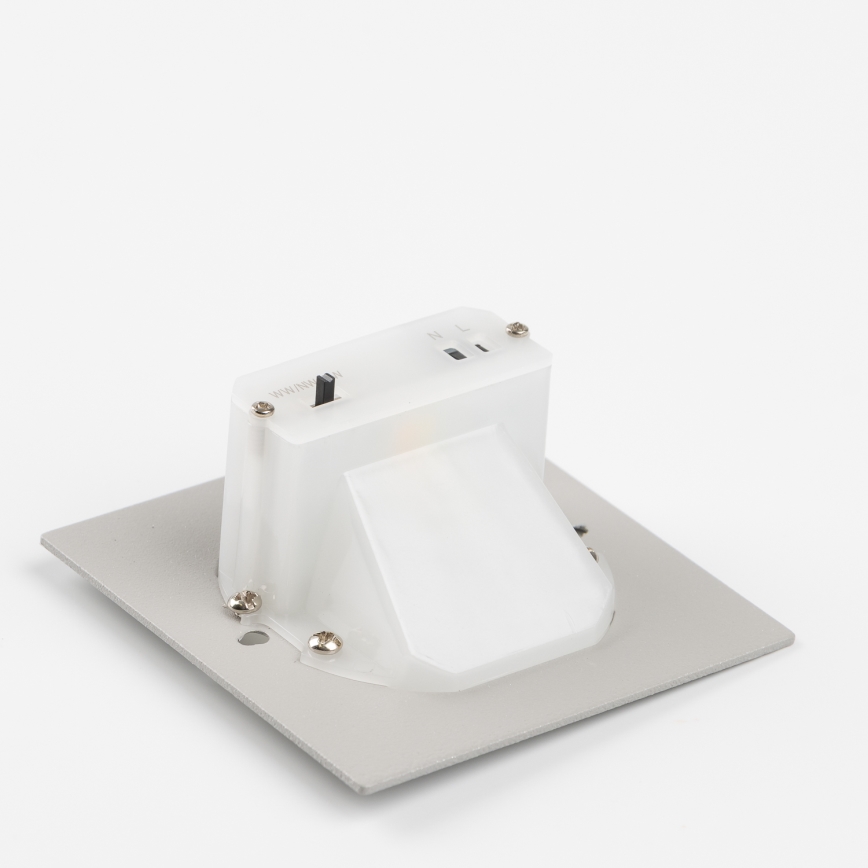 LED осветително тяло за стълби със сензор за движение и сумрак LED/1,5W/230V 3000/4000/6500K антрацит