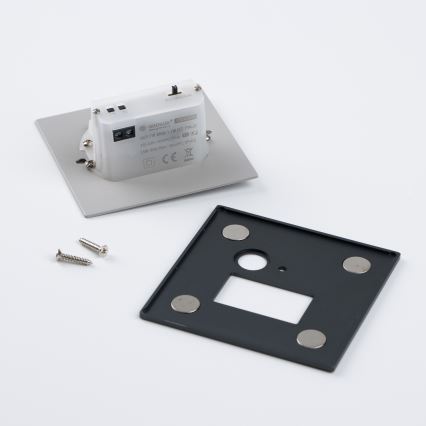 LED осветително тяло за стълби със сензор за движение и сумрак LED/1,5W/230V 3000/4000/6500K антрацит