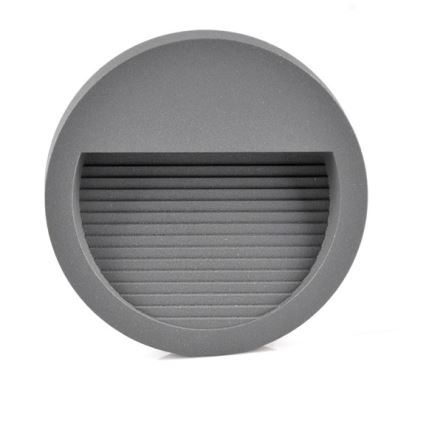 LED Осветително тяло за външно стълбище Q8 LED/3W/230V IP44