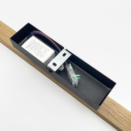 LED осветително тяло за картини VERDE LED/5,5W/230V 3000K 46 cm дъб/черно