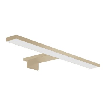 LED Осветление за баня за огледало LED/8W/230V 4000K 50 см IP44 матово злато