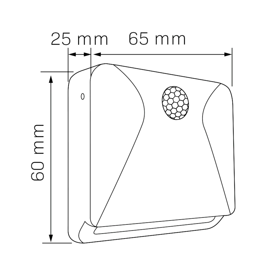 LED Осветление за мебели със сензор LED/0,8W/4,5V 3xAAA бял