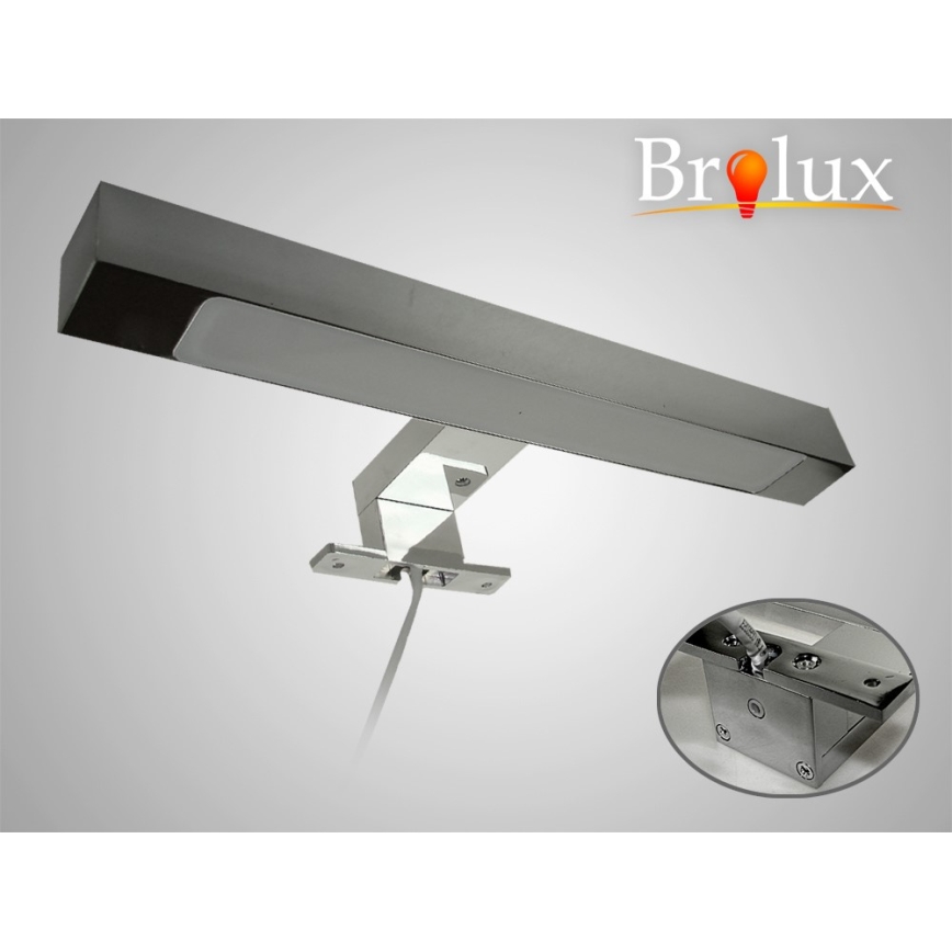 LED осветление за огледало в банята ENGIS LED/7,2W/230V 30 cm IP44 лъскав хром