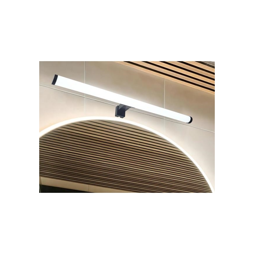 LED осветление за огледало в банята LED/12W/230V 59,5 cm IP44 черно