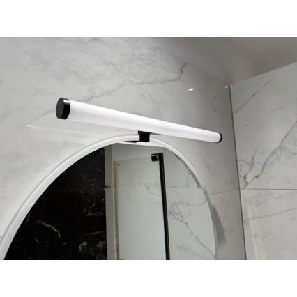 LED осветление за огледало в банята LED/12W/230V 59,5 cm IP44 черно