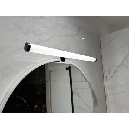 LED осветление за огледало в банята LED/12W/230V 59,5 cm IP44 черно