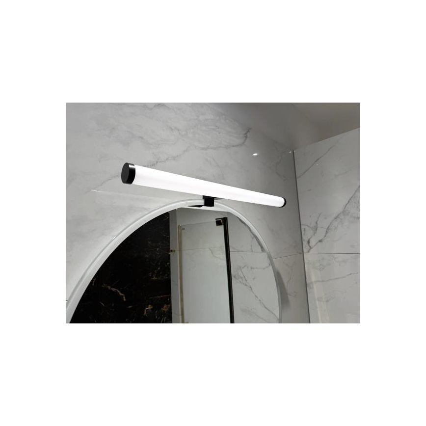 LED осветление за огледало в банята LED/12W/230V 59,5 cm IP44 черно