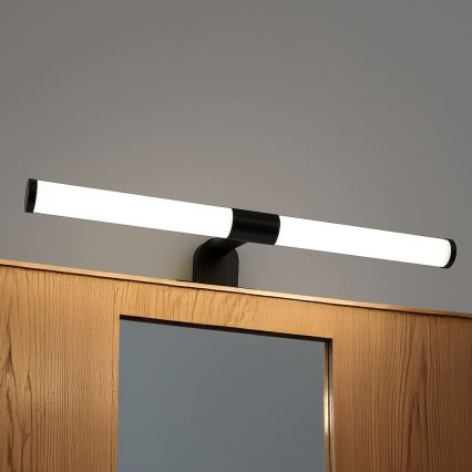 LED осветление за огледало за баня 2 в 1 APA LED/6W/230V 40 cm IP44 черно