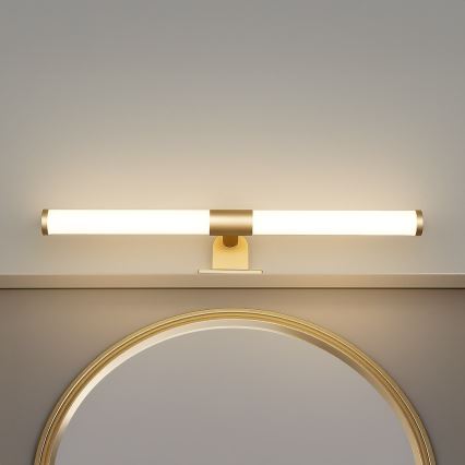 LED осветление за огледало за баня 2 в 1 APA LED/6W/230V 40 cm IP44 златисто