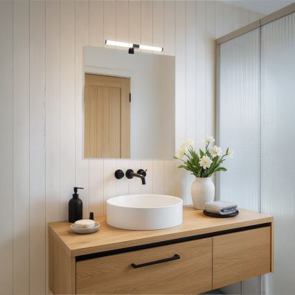 LED осветление за огледало за баня APA LED/6W/230V 40 cm IP44 черно