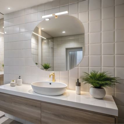 LED осветление за огледало за баня APA LED/6W/230V 40 cm IP44, златисто