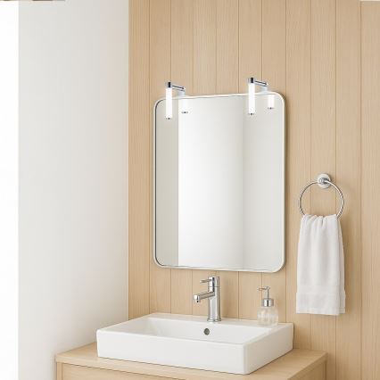 LED осветление за огледало за баня APA MINI LED/4W/230V IP44 лъскав хром