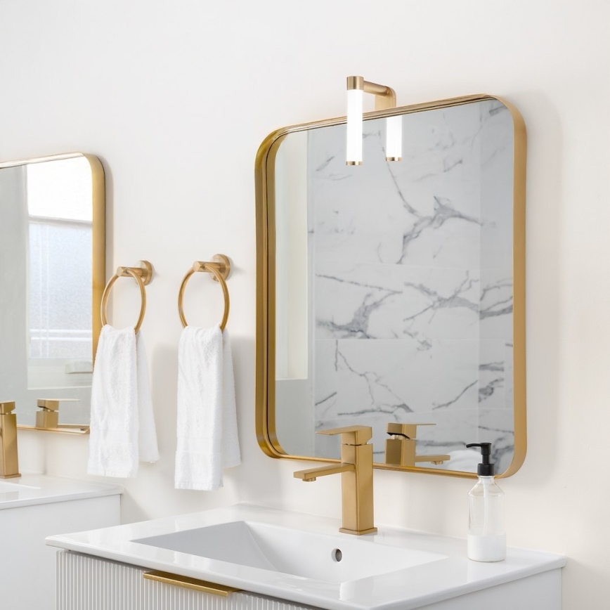 LED осветление за огледало за баня APA MINI LED/4W/230V IP44, златисто