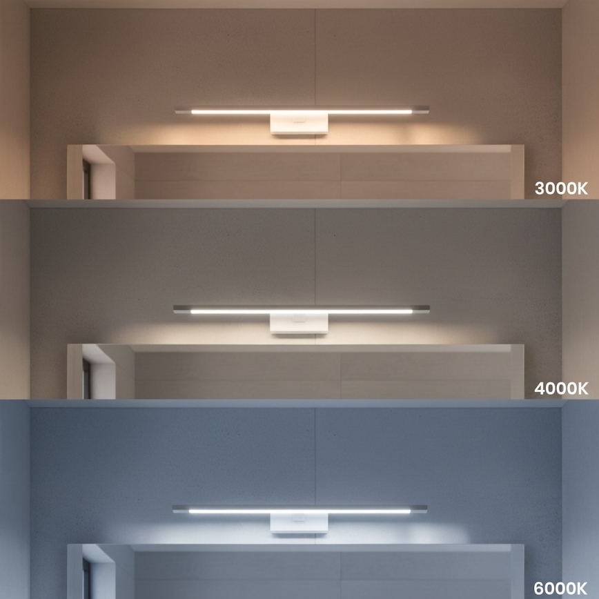 LED осветление за огледало за баня KLIMT LED/12W/230V 3000/4000/6000K 60 cm IP44 бяло