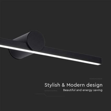 LED осветление за огледало за баня LED/10W/230V 3000K IP65 черно