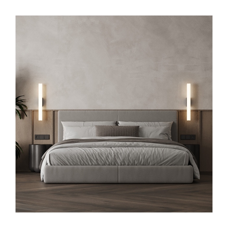 LED осветление за огледало за баня LINEA LED/12W/230V 3000/4000/6000K IP44 61 см черно