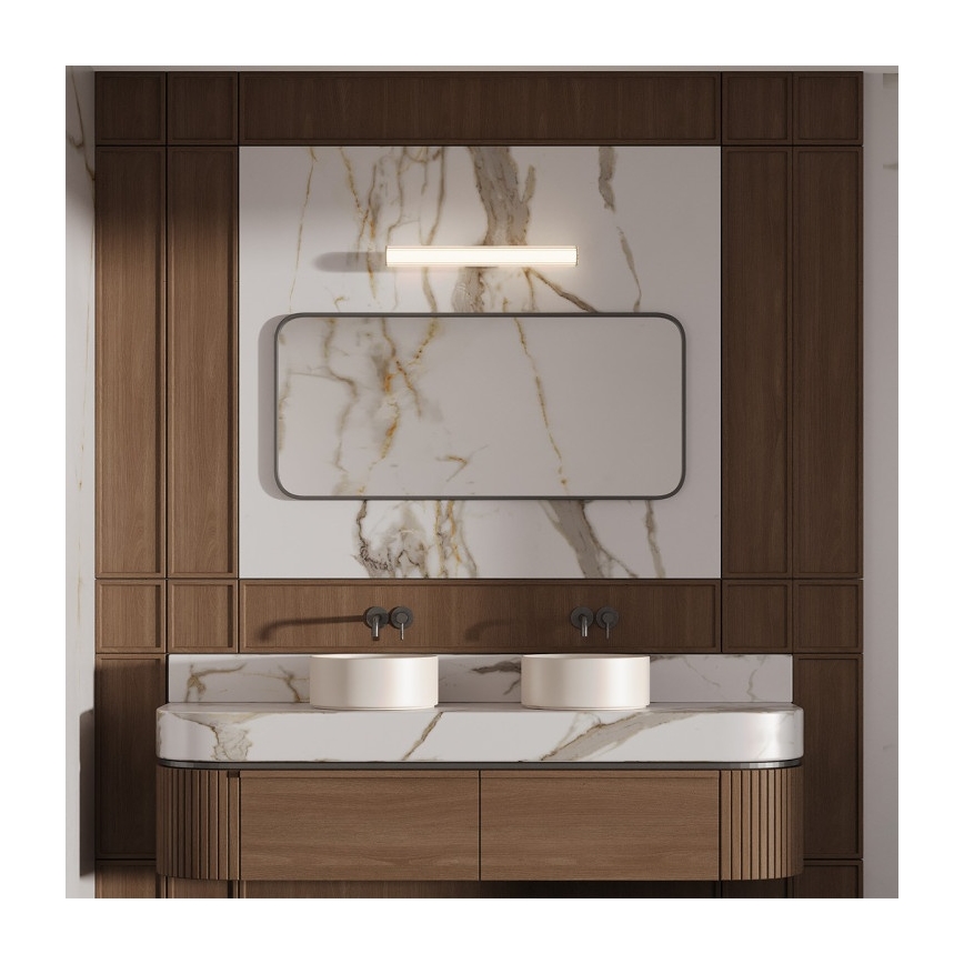 LINEA LED/12W/230V – огледално осветление за баня, 3000/4000/6000K, IP44, 61 cm, лъскав хром