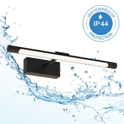 LED осветление за огледало за баня MIRROR LED/6W/230V 4000K IP44 40 см черно