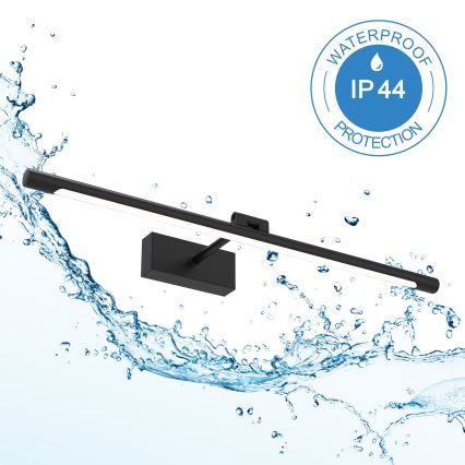 LED осветление за огледало за баня MIRROR LED/8W/230V 4000K IP44 60 см черно