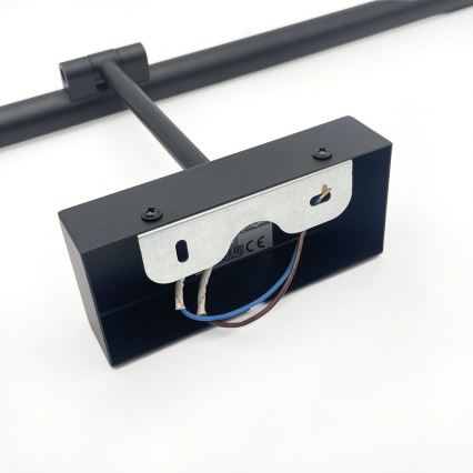 LED осветление за огледало за баня MIRROR LED/8W/230V 4000K IP44 60 см черно