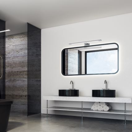 LED осветление за огледало за баня SHINE LED/12W/230V 60 cm IP44 лъскав хром