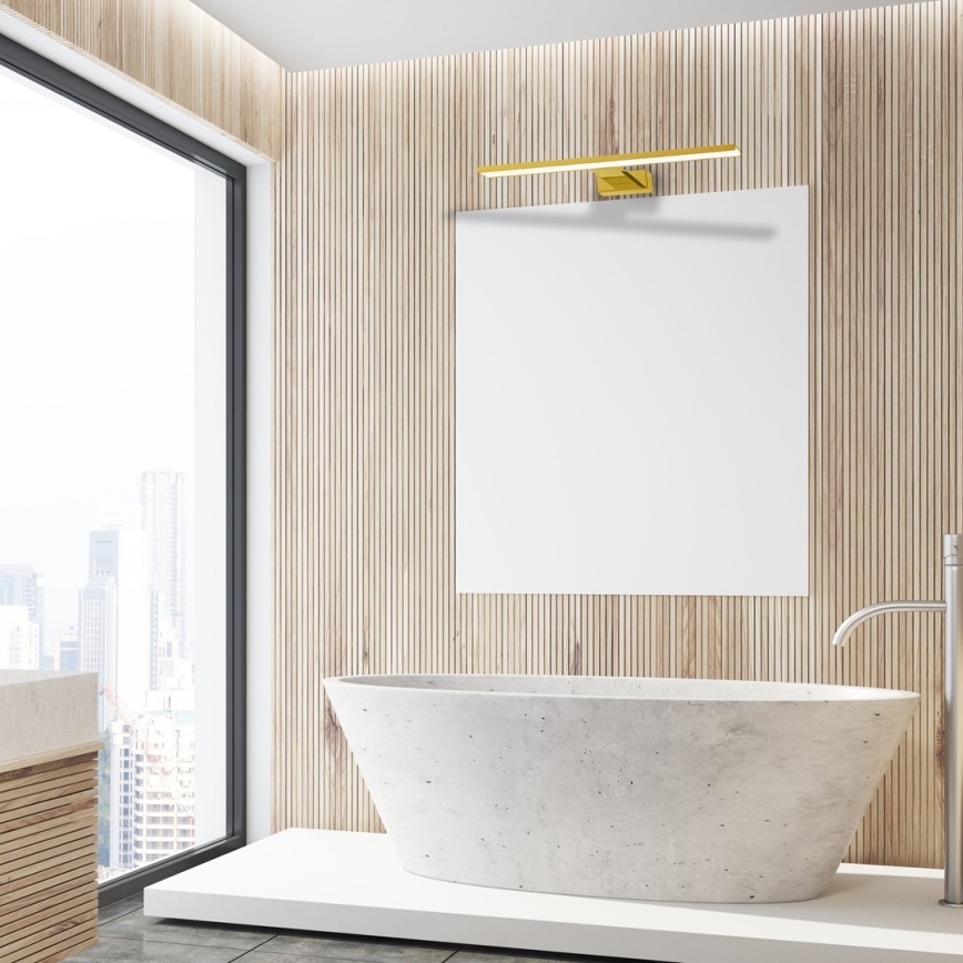 LED осветление за огледало за баня SHINE LED/13,8W/230V 60 cm IP44 златно