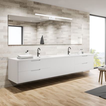 LED осветление за огледало за баня SHINE WHITE LED/15W/230V 80 cm IP44 бяло