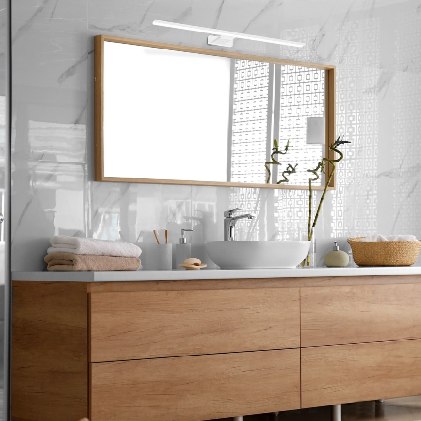 LED осветление за огледало за баня SHINE WHITE LED/15W/230V 80 cm IP44 бяло