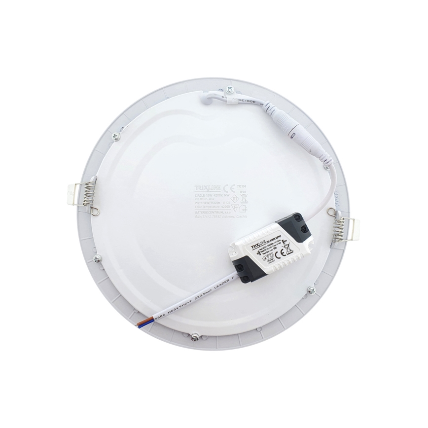 LED Осветление за окачен таван ROUND LED/18W/230V 4200K