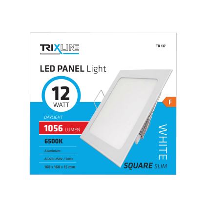 LED Осветление за окачен таван SQUARE LED/12W/230V 6500K