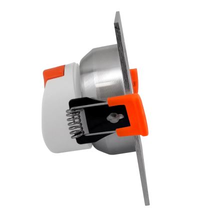 LED Осветление за окачен таван VENUS LED/7W/230V сребърна квадрат