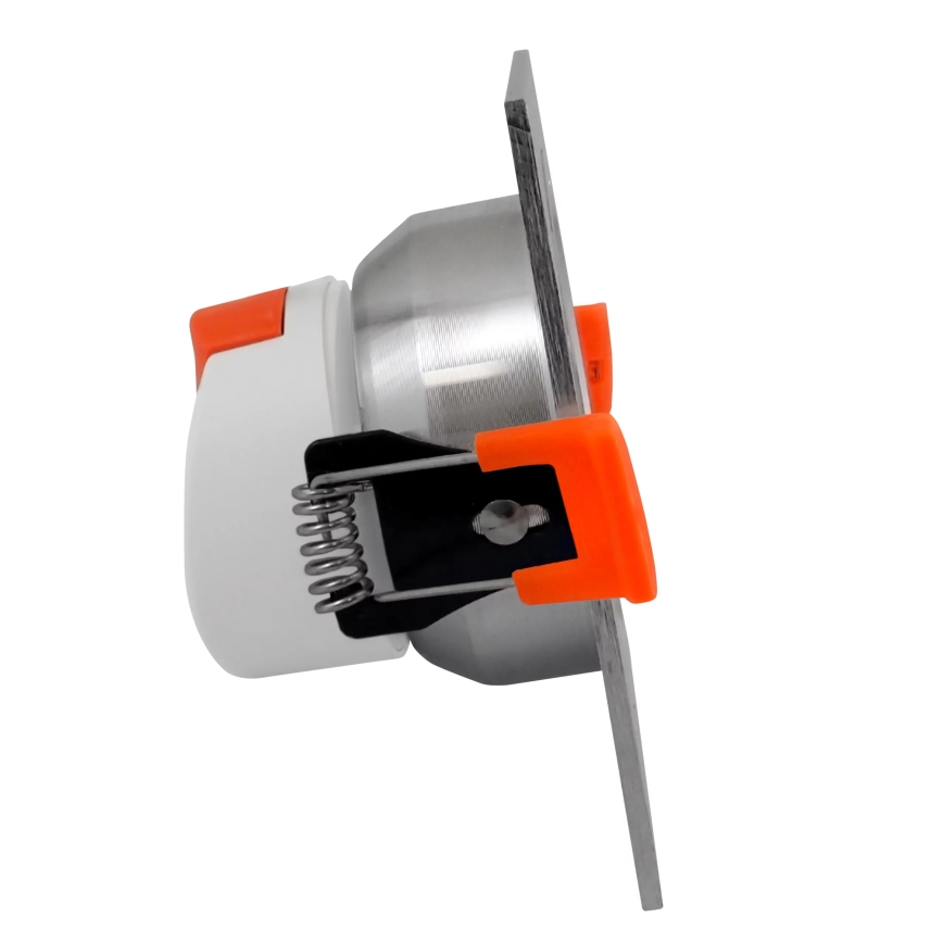 LED Осветление за окачен таван VENUS LED/7W/230V сребърна квадрат