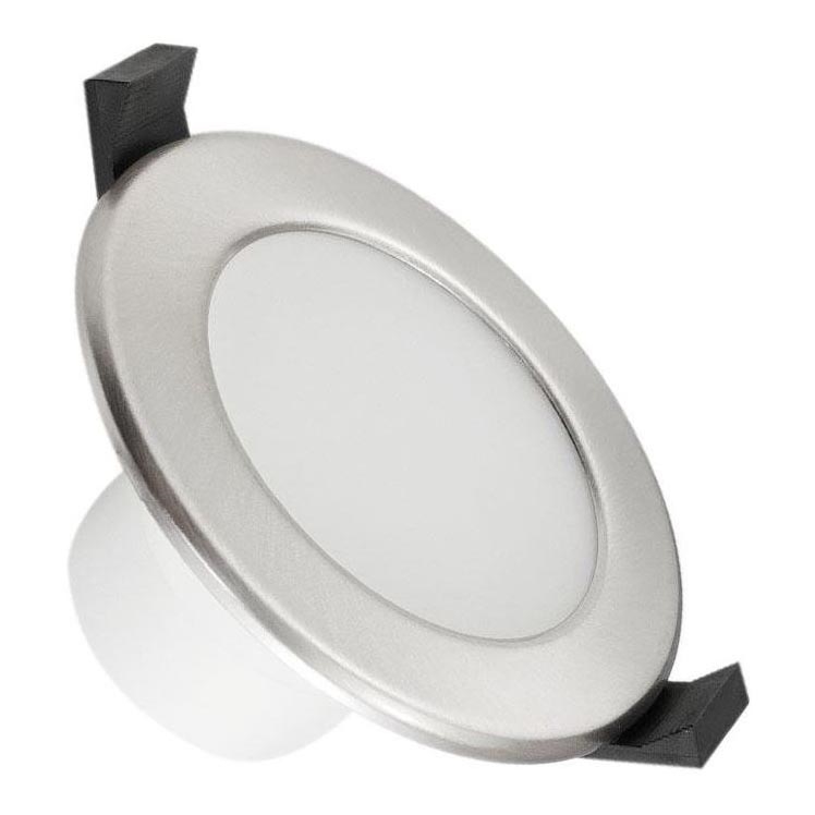 LED осветление за таван за баня LED / 7W / 230V 4000K сребро IP44