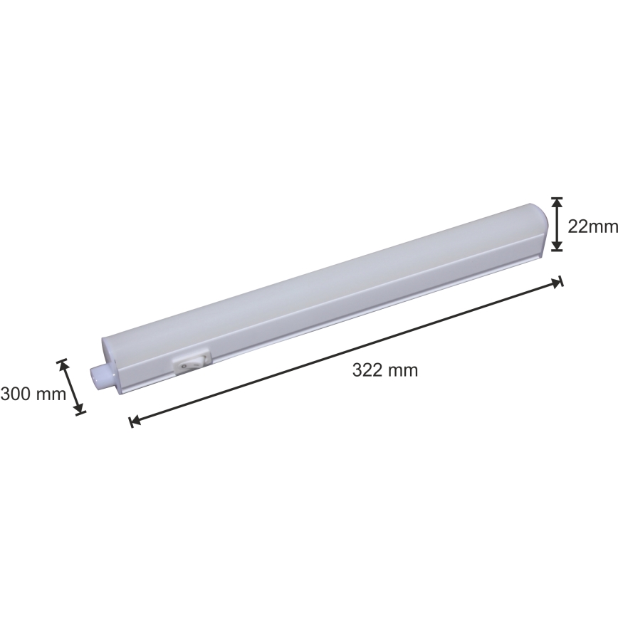 LED Осветление за кухненски плот LED/4W/230V