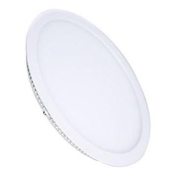 LED панел LED/18W/230V 3000/4000/6000K Ø 22,5 см бял