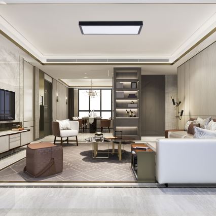 LED Панел LED/36W/230V 4000K 30x60 см черен