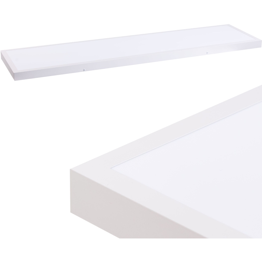 LED Панел LED/60W/230V 4000K 30x120 см бял