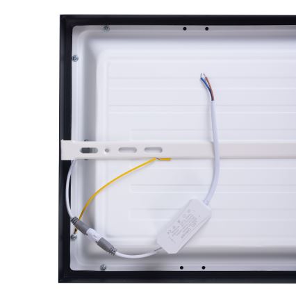 LED Панел LED/60W/230V 4000K 60x60 см черен