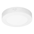 LED панел за накладен/за окачен таван 2 в 1 LED/12W/230V 3000/4000/6000K диам. 17 см IP54 бял
