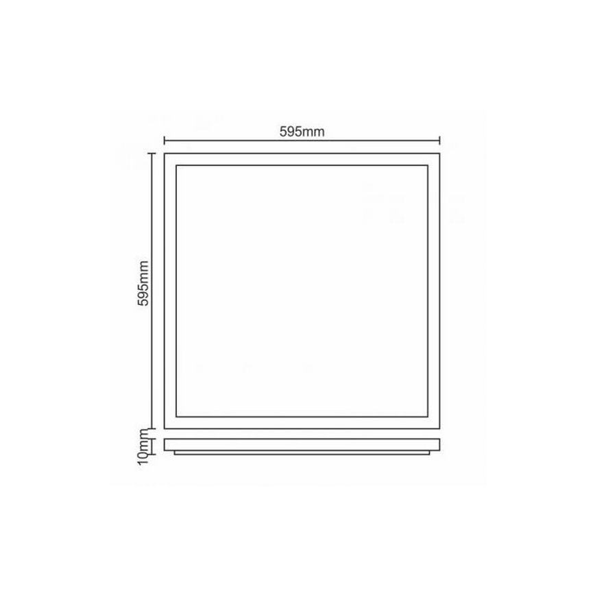 LED панел за окачен таван LED/40W/230V 4500K