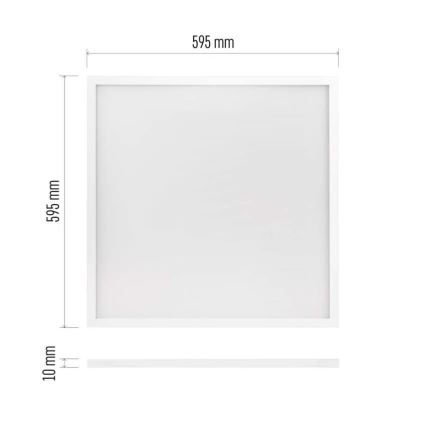 LED панел за окачен таван PROXO LED/33W/230V 4000K 60x60 см бял
