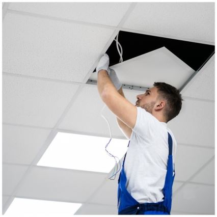 LED панел за окачен таван CAPRI LED/25/30/40W/230V 3000/4000/5700K 62x62 cm бял