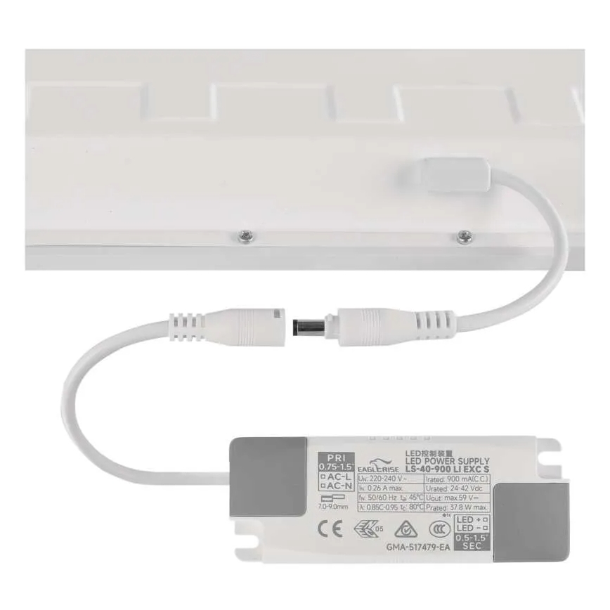 LED панел за окачен таван DIXXO LED/36W/230V 4000K 60x60 cm бял