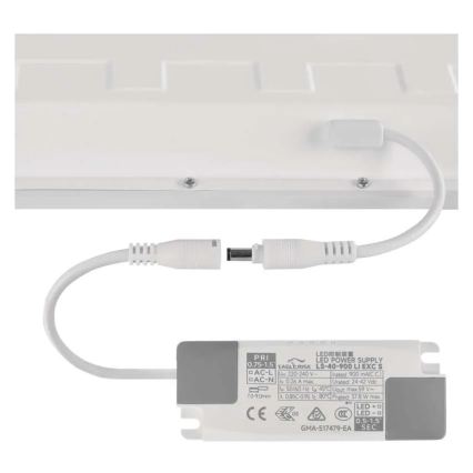 LED панел за окачен таван DIXXO LED/36W/230V 4000K UGR19 60x60 cm бял